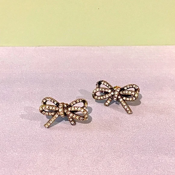 Marc Jacobs Bow Tie Earrings - Picture 1 of 2